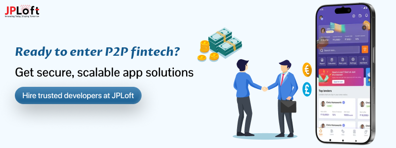 Create a P2P Loan Lending App CTA